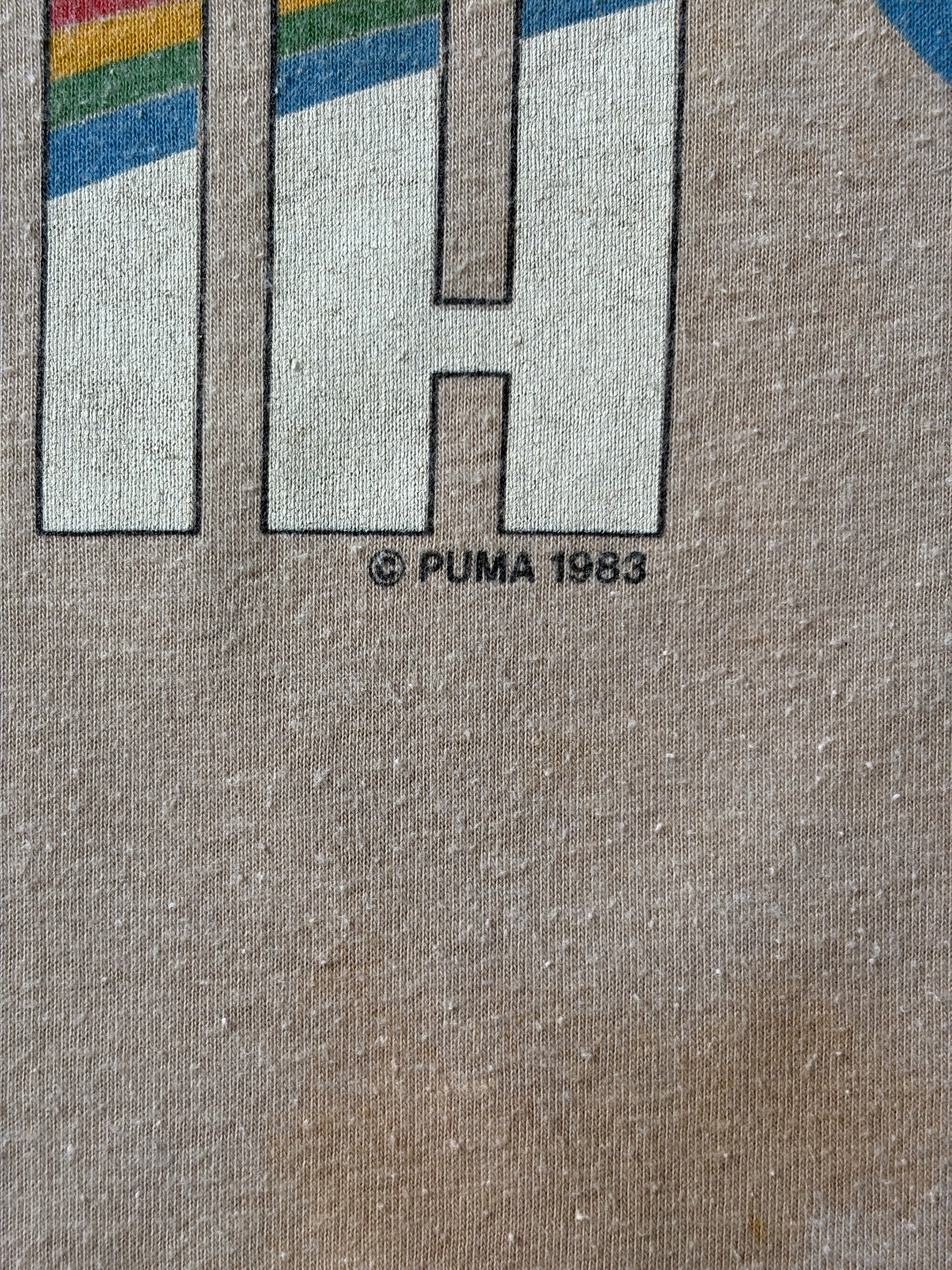 Vintage 1983 Puma t shirt - Large