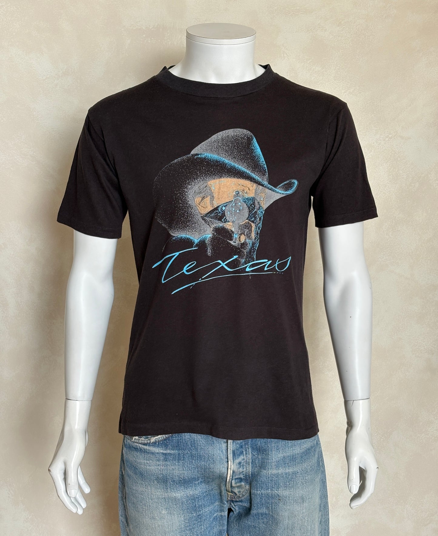 Vintage 80s Texas t shirt. Made in USA - Large