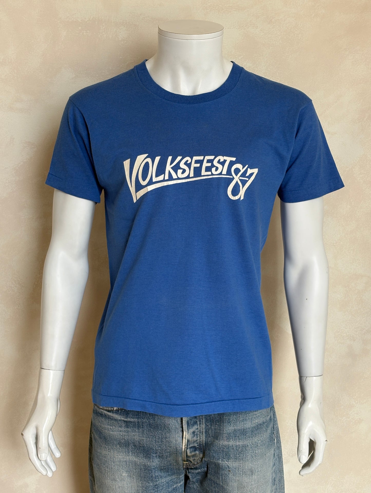 Volkswagen 1987 Car Show Tee – Authentic USA Vintage – Large- t shirt