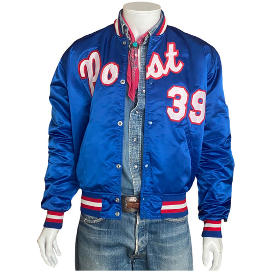 Size Large 80s Vintage Post Starter jacket Made in USA