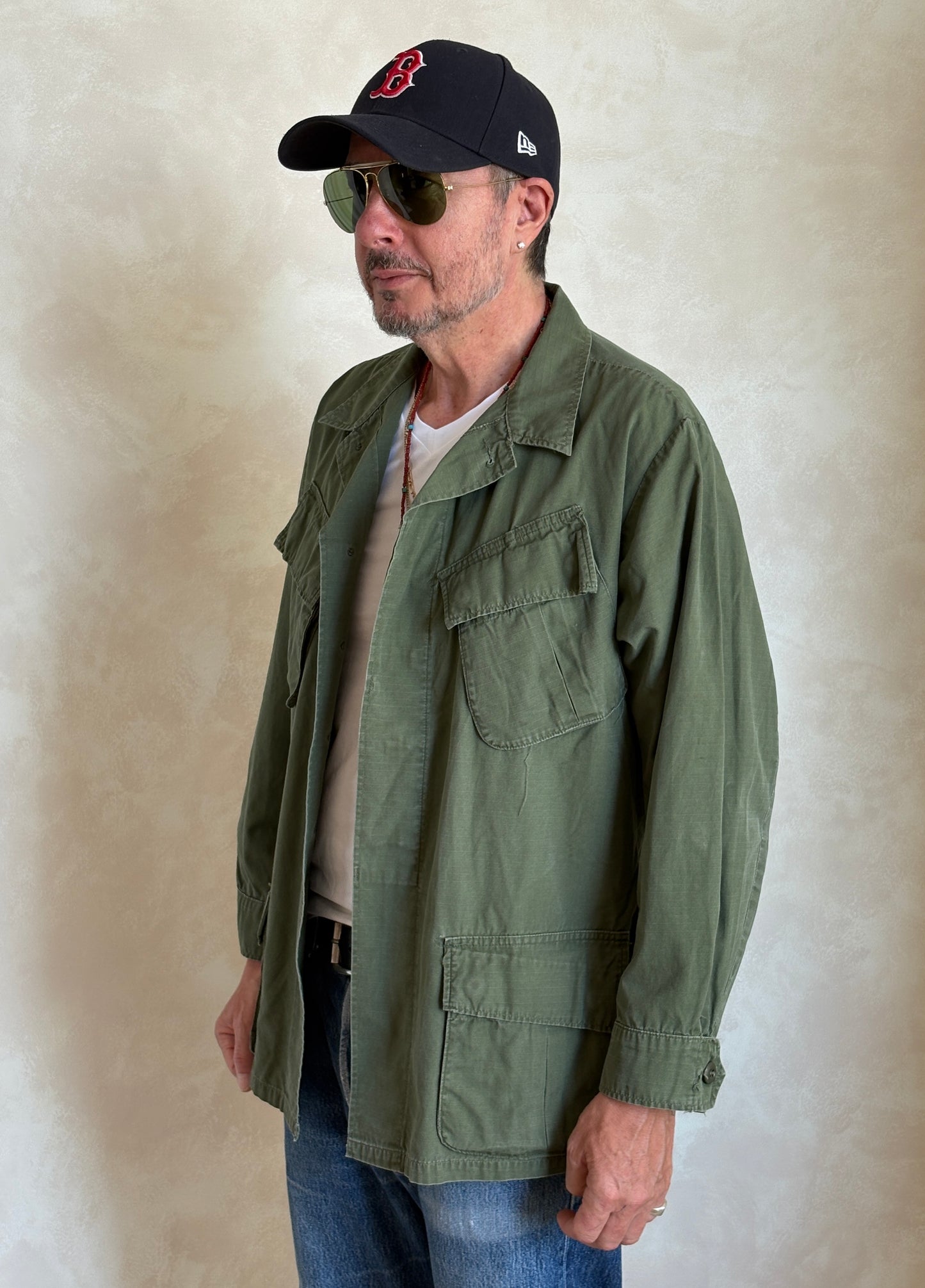 Med Reg. Authentic 1968 U.S. Army Vietnam War Jungle Jacket OG-107 – Vintage Military