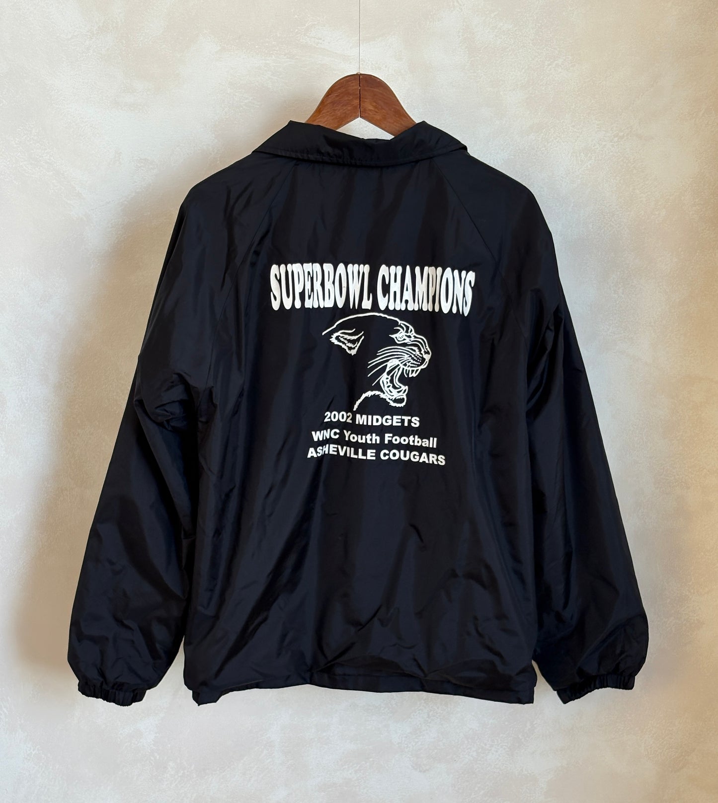 Size Med. Vintage printed windbreaker