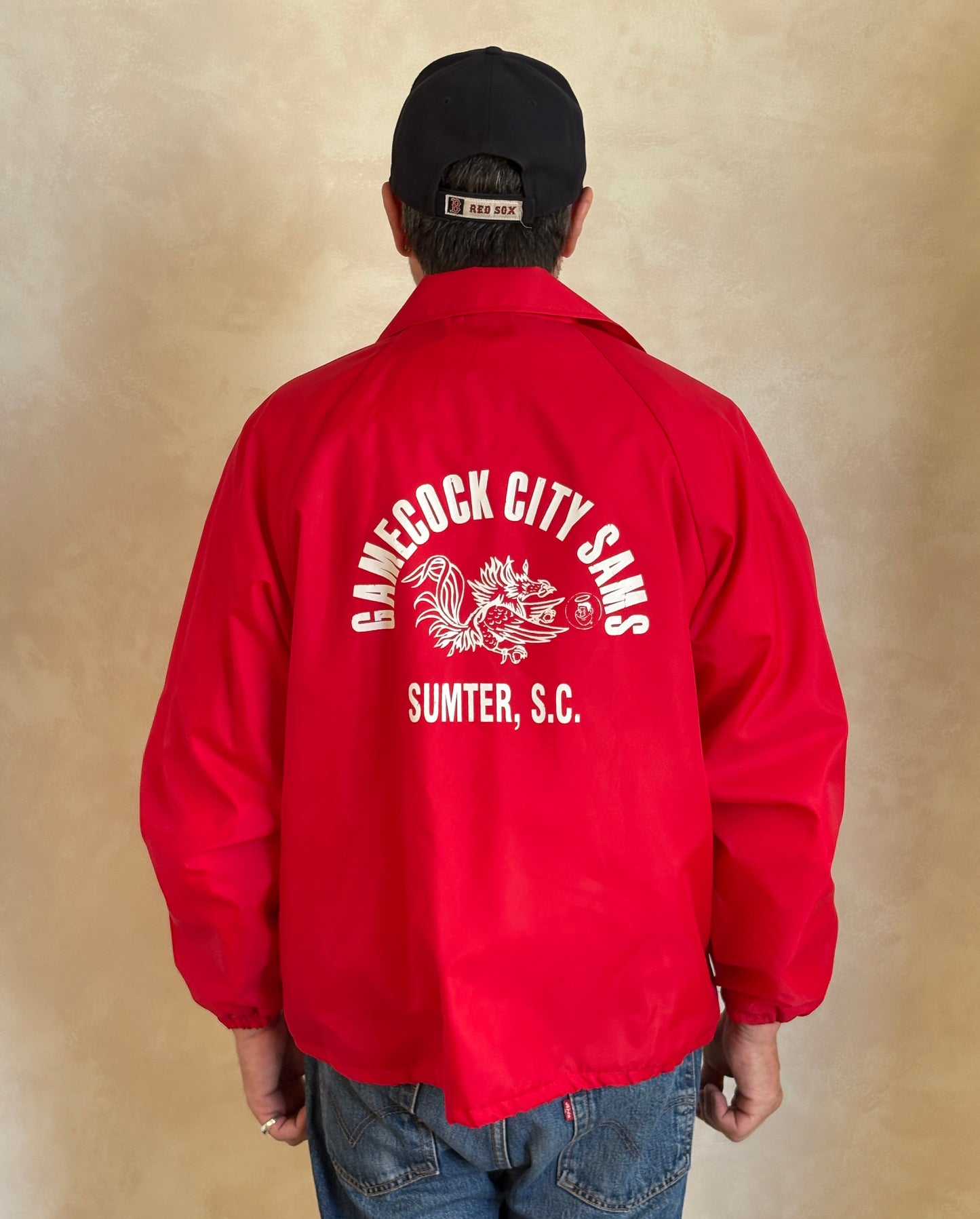 Size Large. Vintage 80s windbreaker made in USA