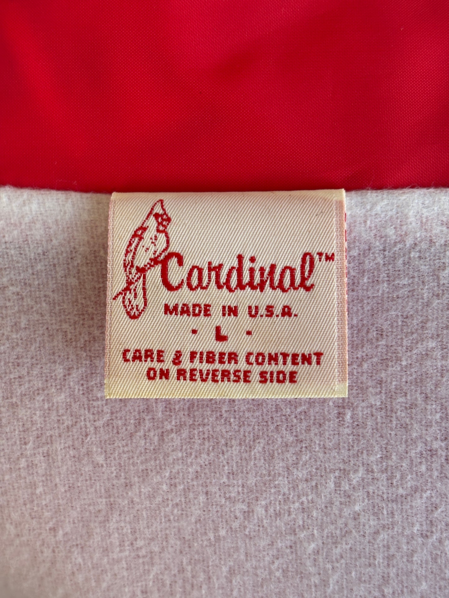 Size Large. Vintage 80s windbreaker made in USA