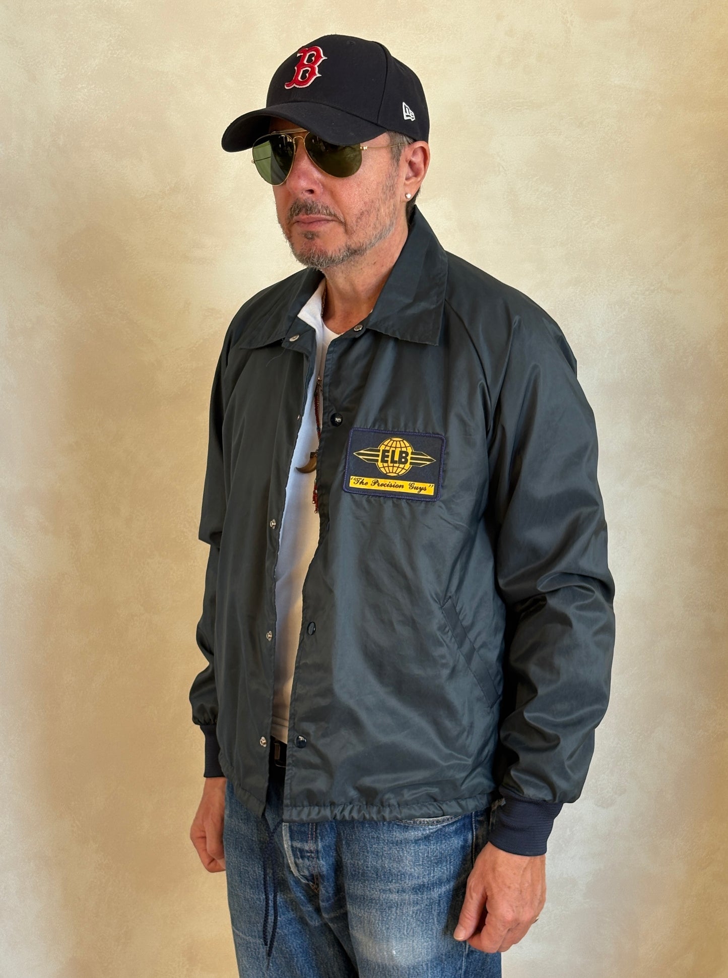 Size Med. Vintage 80s windbreaker. Made in USA