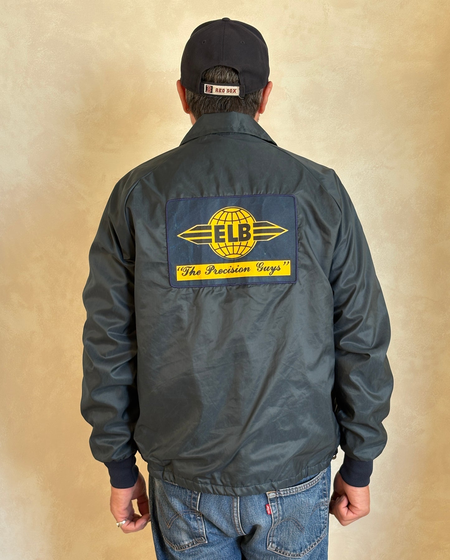 Size Med. Vintage 80s windbreaker. Made in USA
