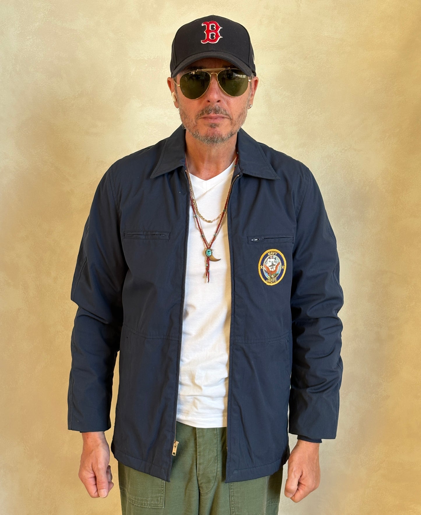 Size 36UE / 46EU . Vintage 1988 US Navy Utility Jacket – Made in USA - USA Vintage Bcn