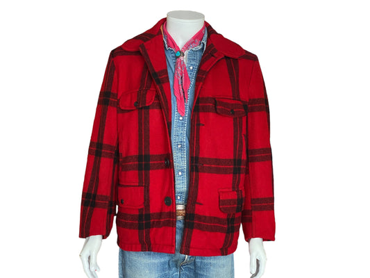 Size 40US / 50EU Vintage 60s Carter wool hunting jacket