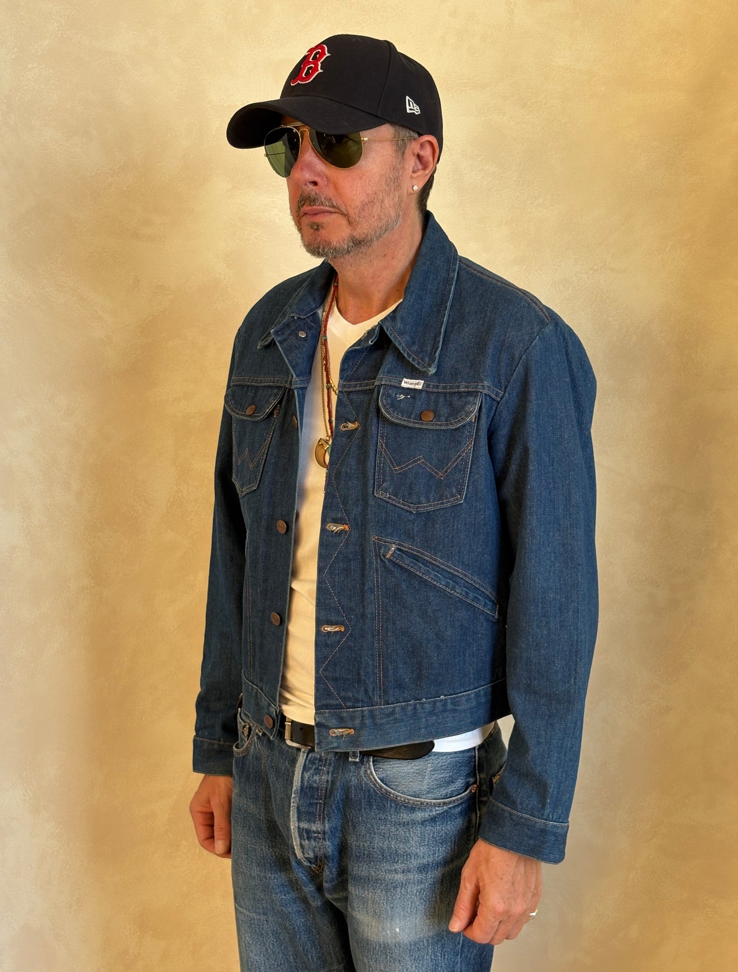 Size 42US / 52EU. Authentic 24 MJZ Wrangler jacket – Made in the USA
