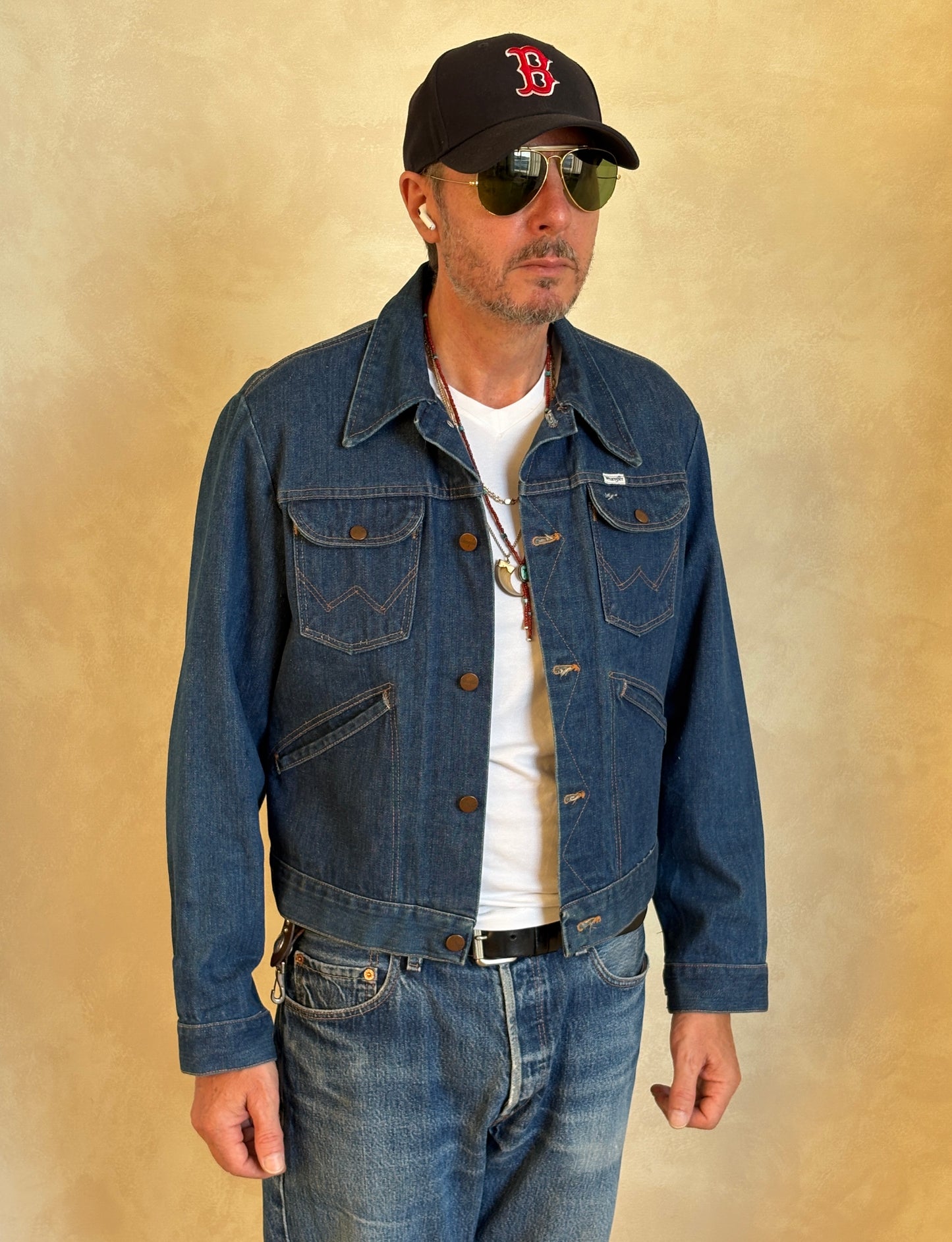 Size 42US / 52EU. Authentic 24 MJZ Wrangler jacket – Made in the USA