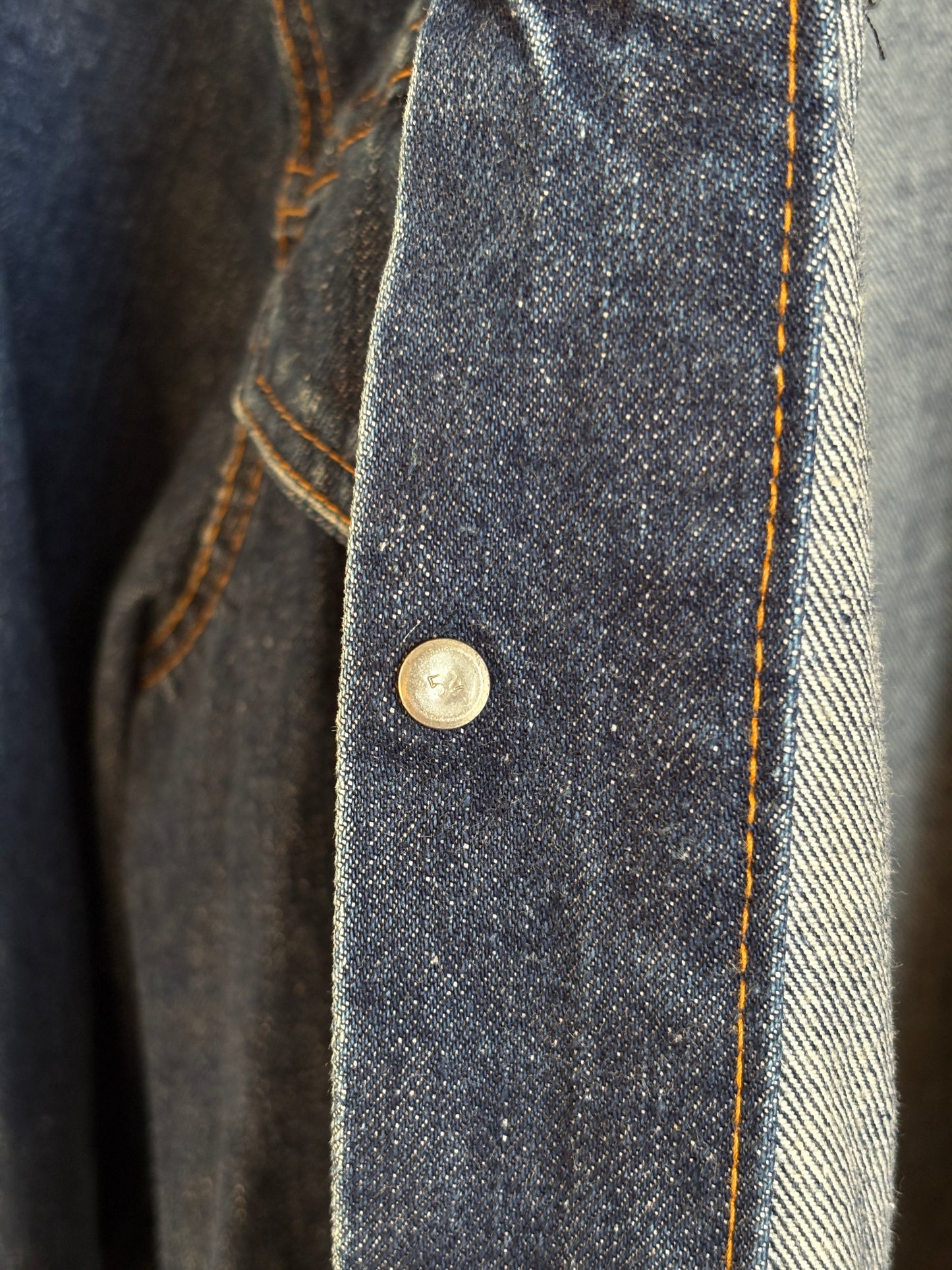 Size 42US / 52EU . Vintage 70s Levis jacket Made in USA.