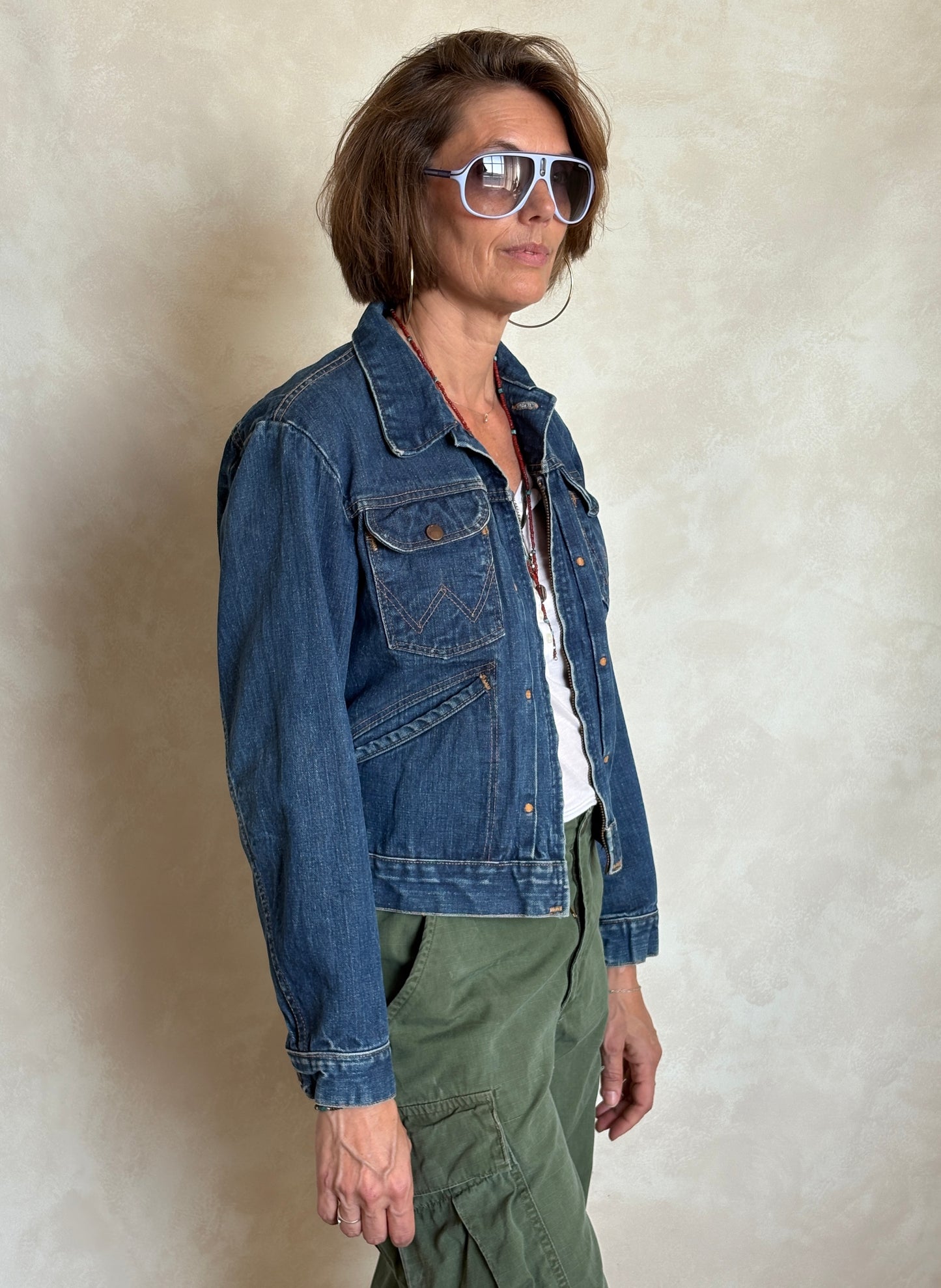 Size 40US . Authentic early 60s 24 MJZ Wrangler jacket – Made in the USA