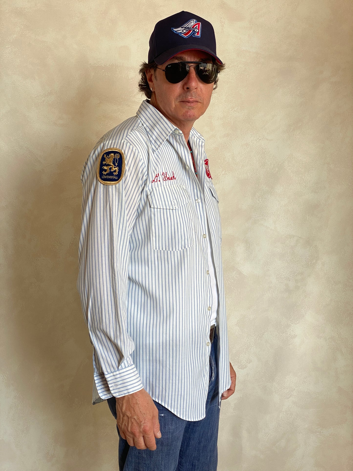 Med. Vintage Miller Work shirt Made in USA