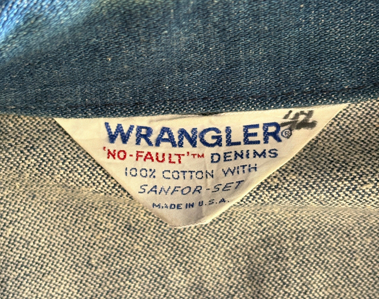 Size 42US / 52EU. Authentic 24 MJZ Wrangler jacket – Made in the USA