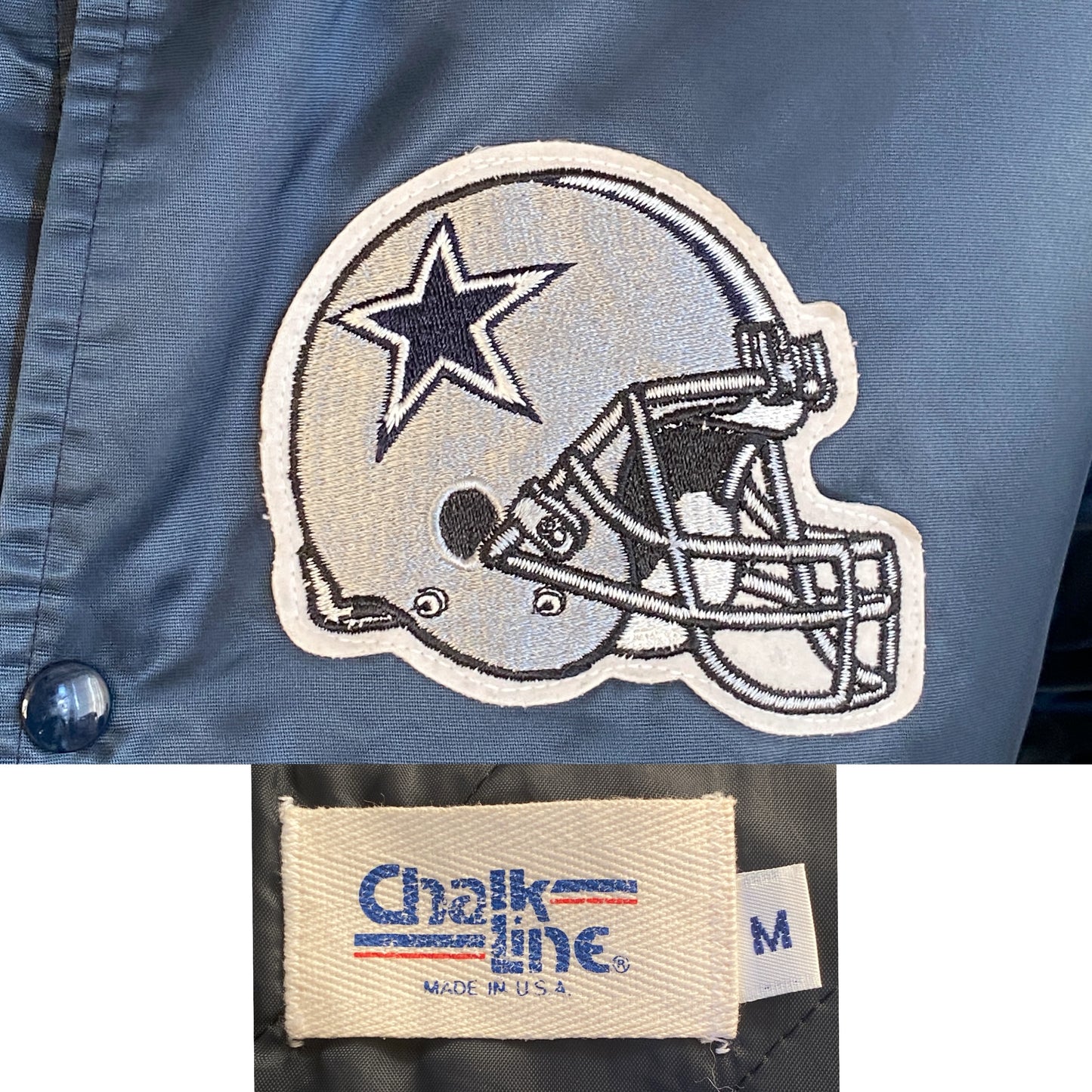Size Med . Vintage Chalkline Cowboy jacket Made in USA