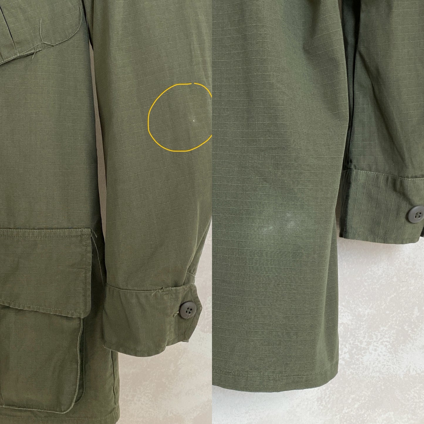 Authentic 1969 US Army Vintage Vietnam Jungle Jacket | Size Medium Long | Timeless Military Style