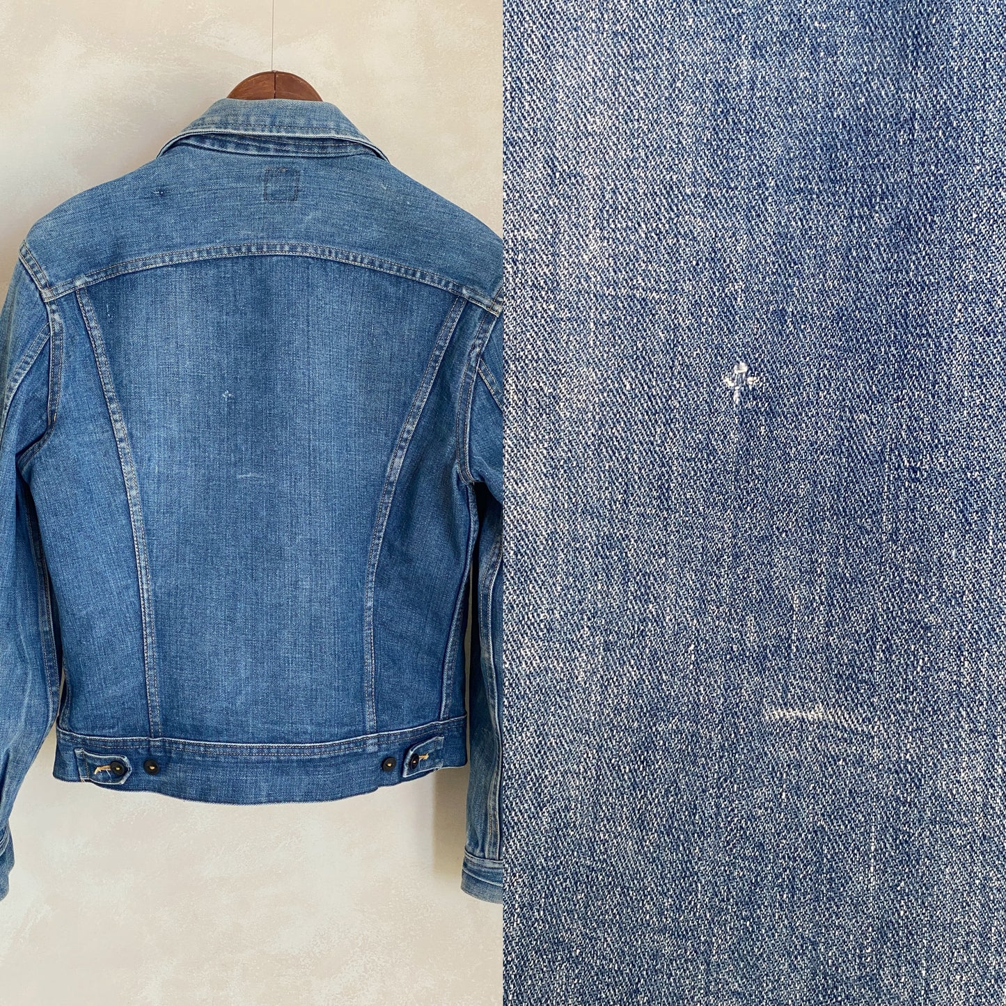 Size 40US / 50EU Vintage 70s Sanforized Union Made Lee Jacket Made in USA