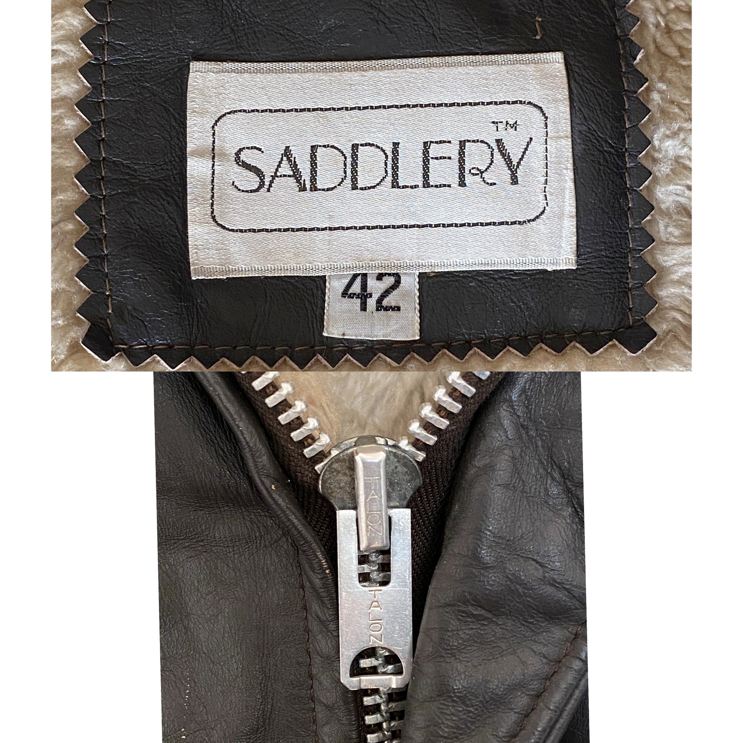 Vintage Leather Bomber Flight Jacket - Size 42US Reg (52EU) | Classic Aviator Style