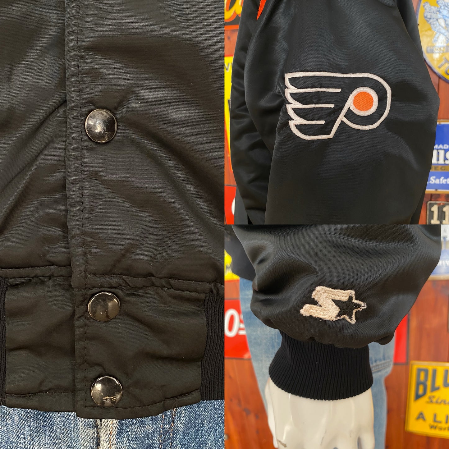 Size XLarge . Starter Flyers Vintage jacket Made in USA