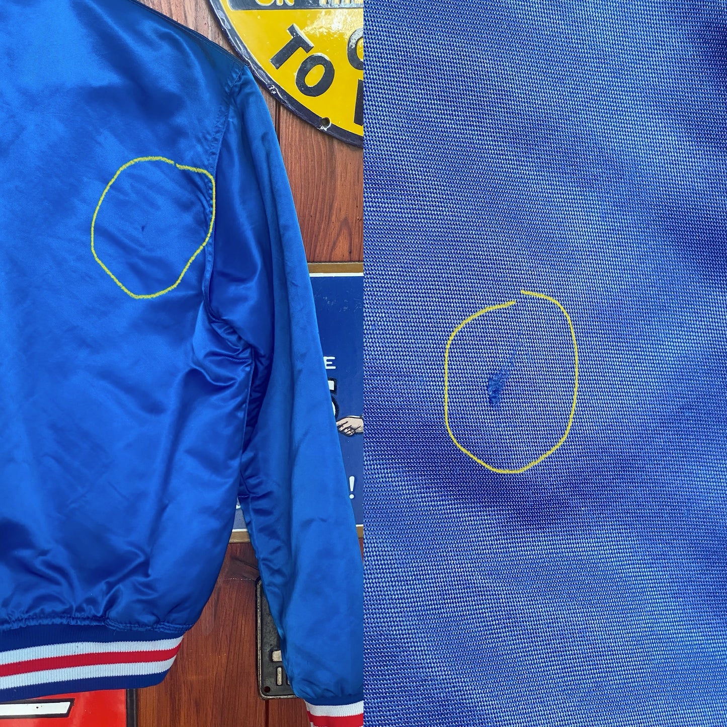 Small. Vintage 80s Chicago Cubs Starter jacket made in USA