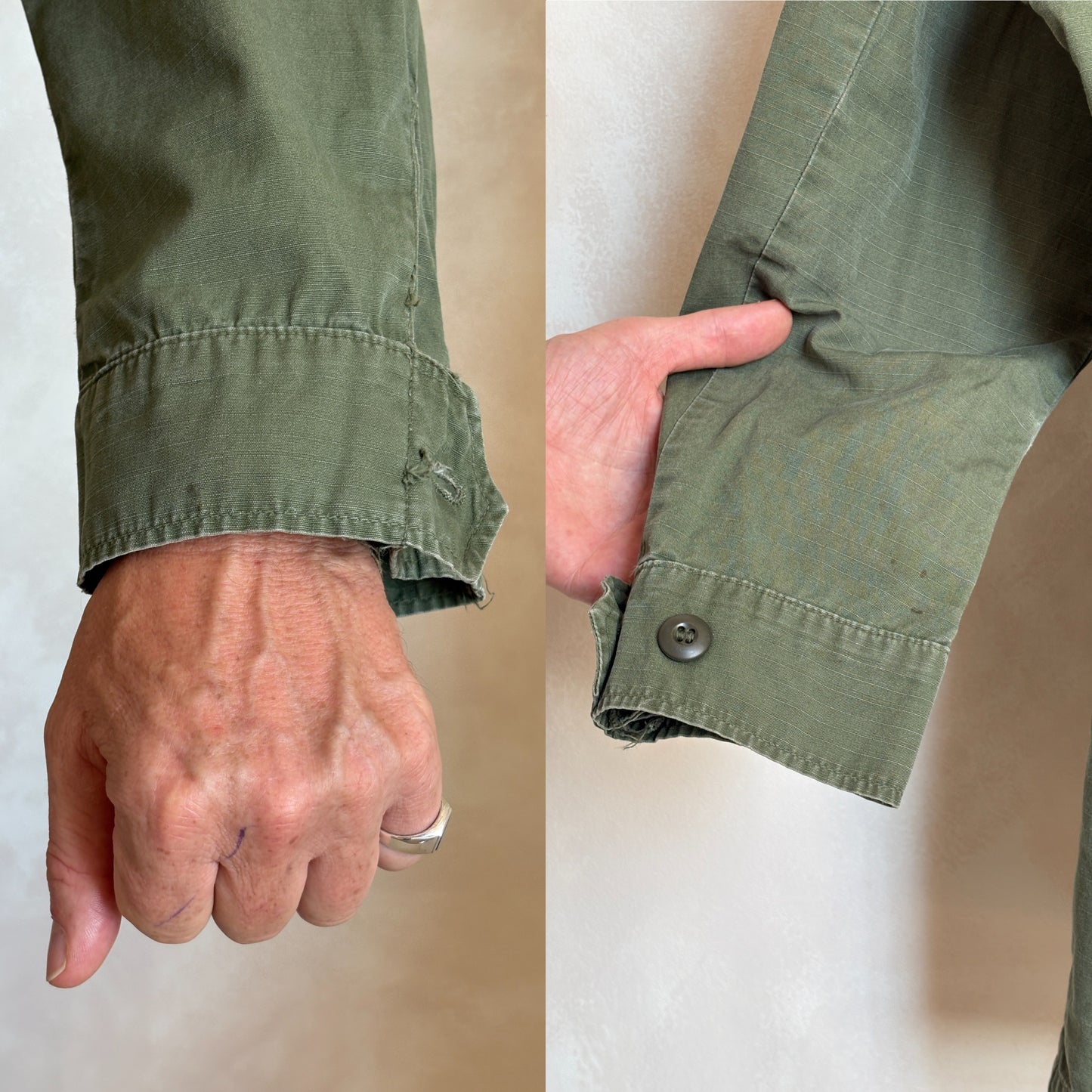 Med Reg. Authentic 1968 U.S. Army Vietnam War Jungle Jacket OG-107 – Vintage Military