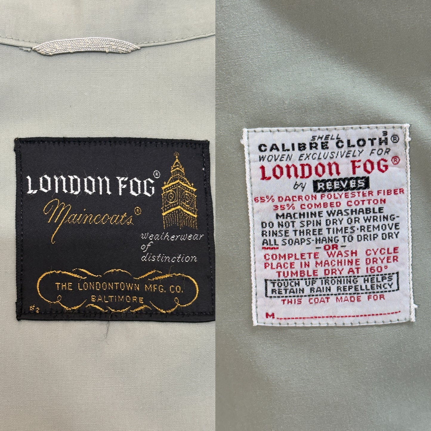 Size Med , 70s Light jacket, Talon zipper Made in USA