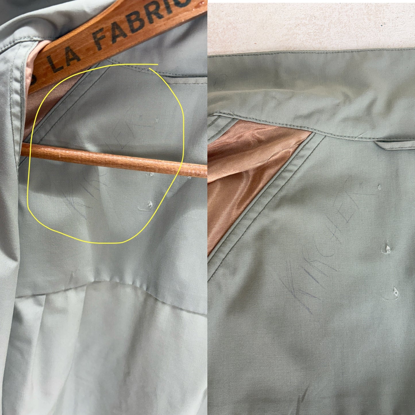 Size large , 70s Light jacket. Talon zipper