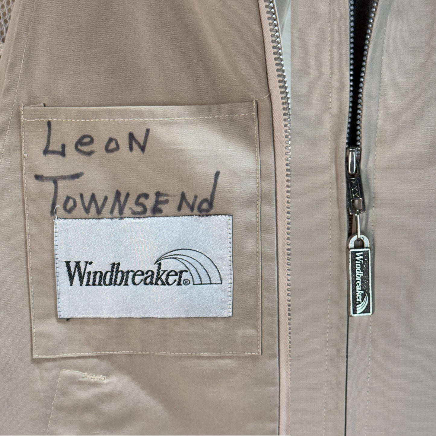 Size Large , 90s Light jacket made by Windbreaker