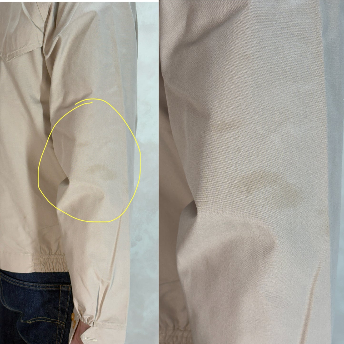 Size Large , 90s Light jacket made by Windbreaker
