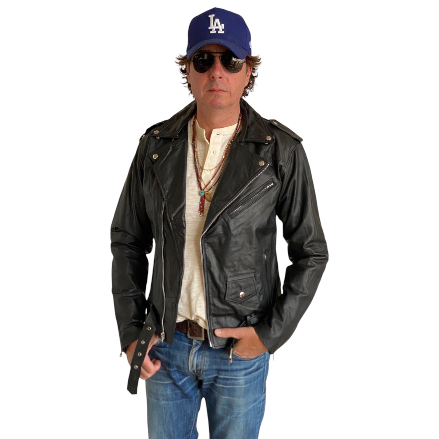 Recycled Leather Motorcycle Jacket | Eco-Friendly Biker Gear