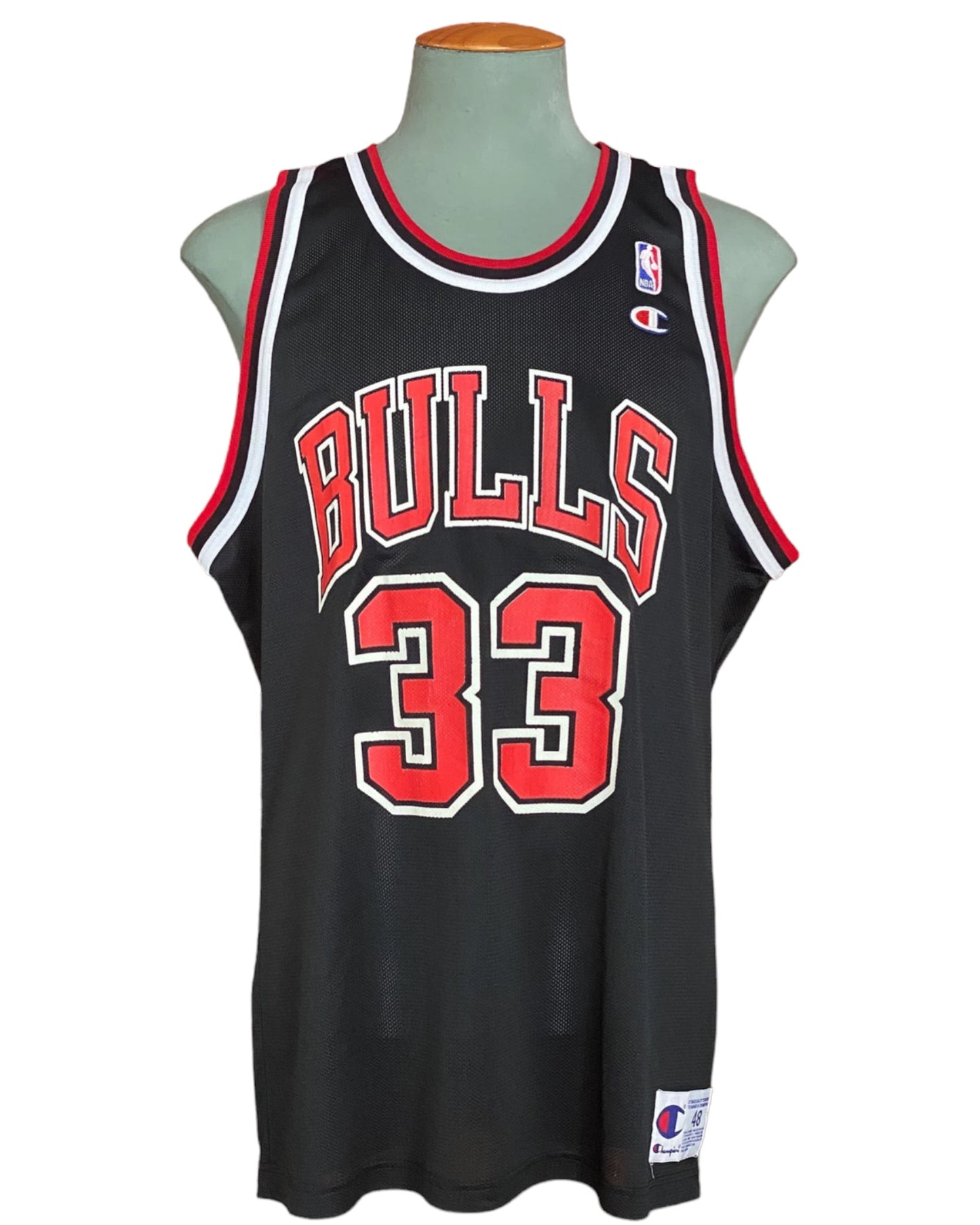 Size 48 Vintage 90s Chicago Bulls NBA Champion jersey, Pippen #33