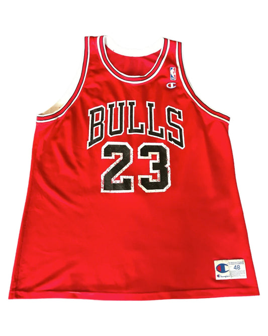 Size 48 VTG Champion Jordan Jersey Chicago Bulls #23 NBA 90s  Made in USA