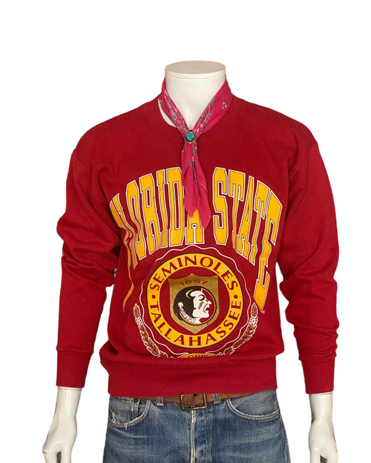 Size Med. Made In USA Florida State Seminoles 90s vintage sweatshirt made by Nutmeg
