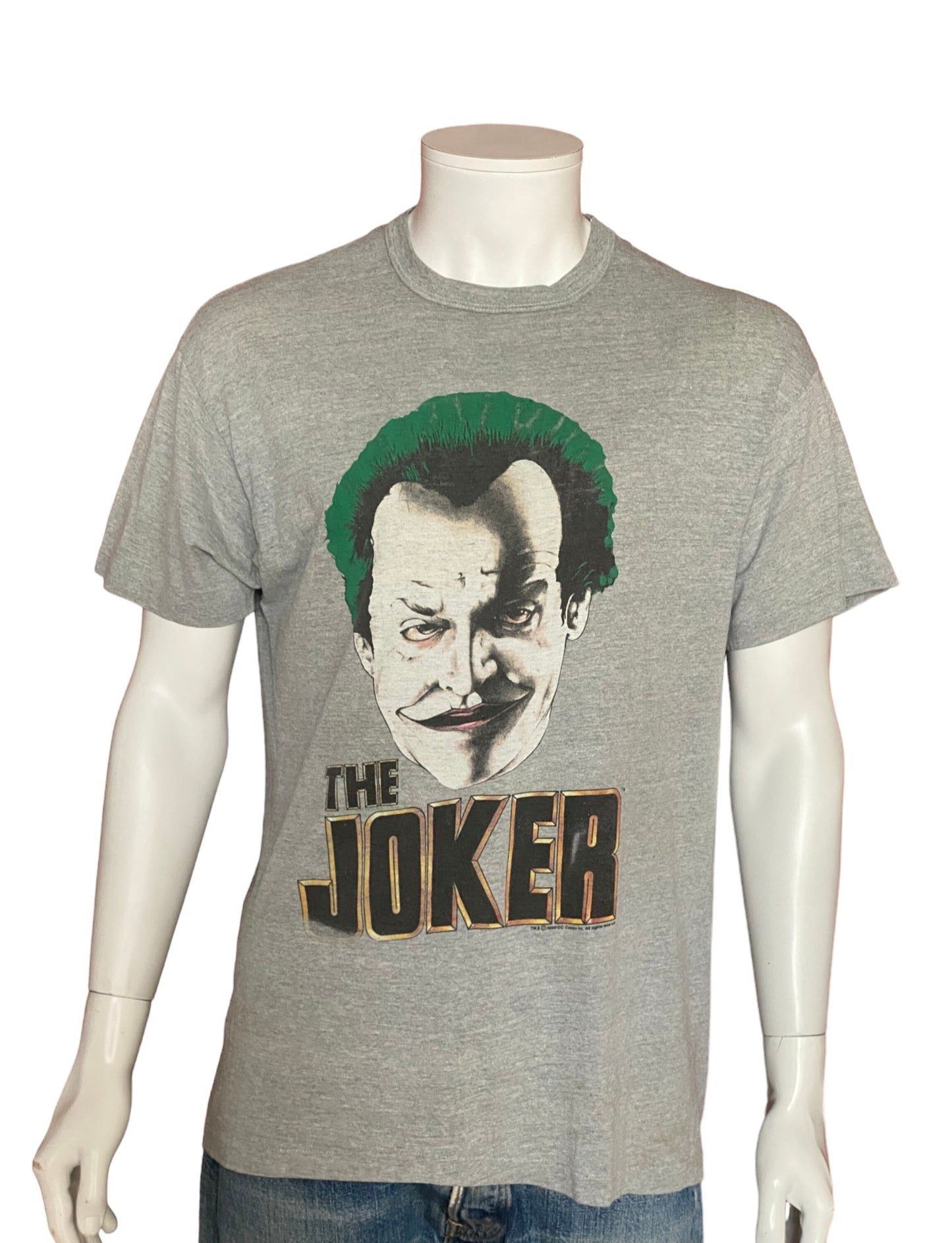 Size XL. Made In USA 1989 Comics Inc Jocker t shirt