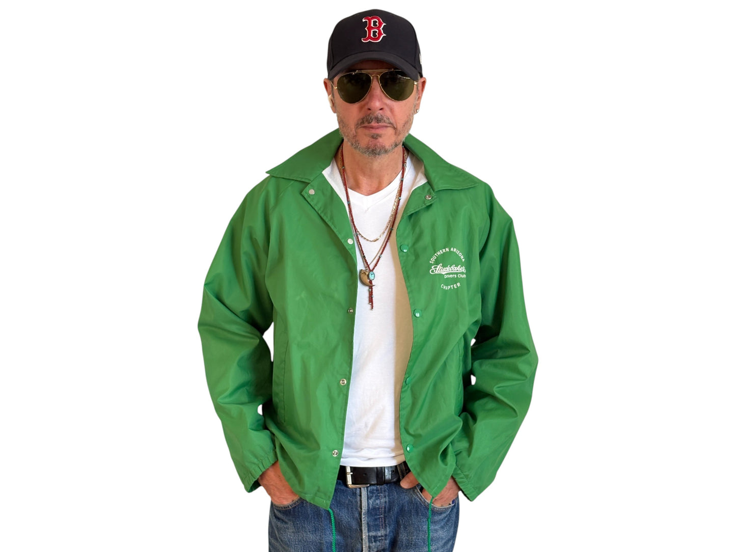 Size Med. Vintage 80s windbreaker Made in USA