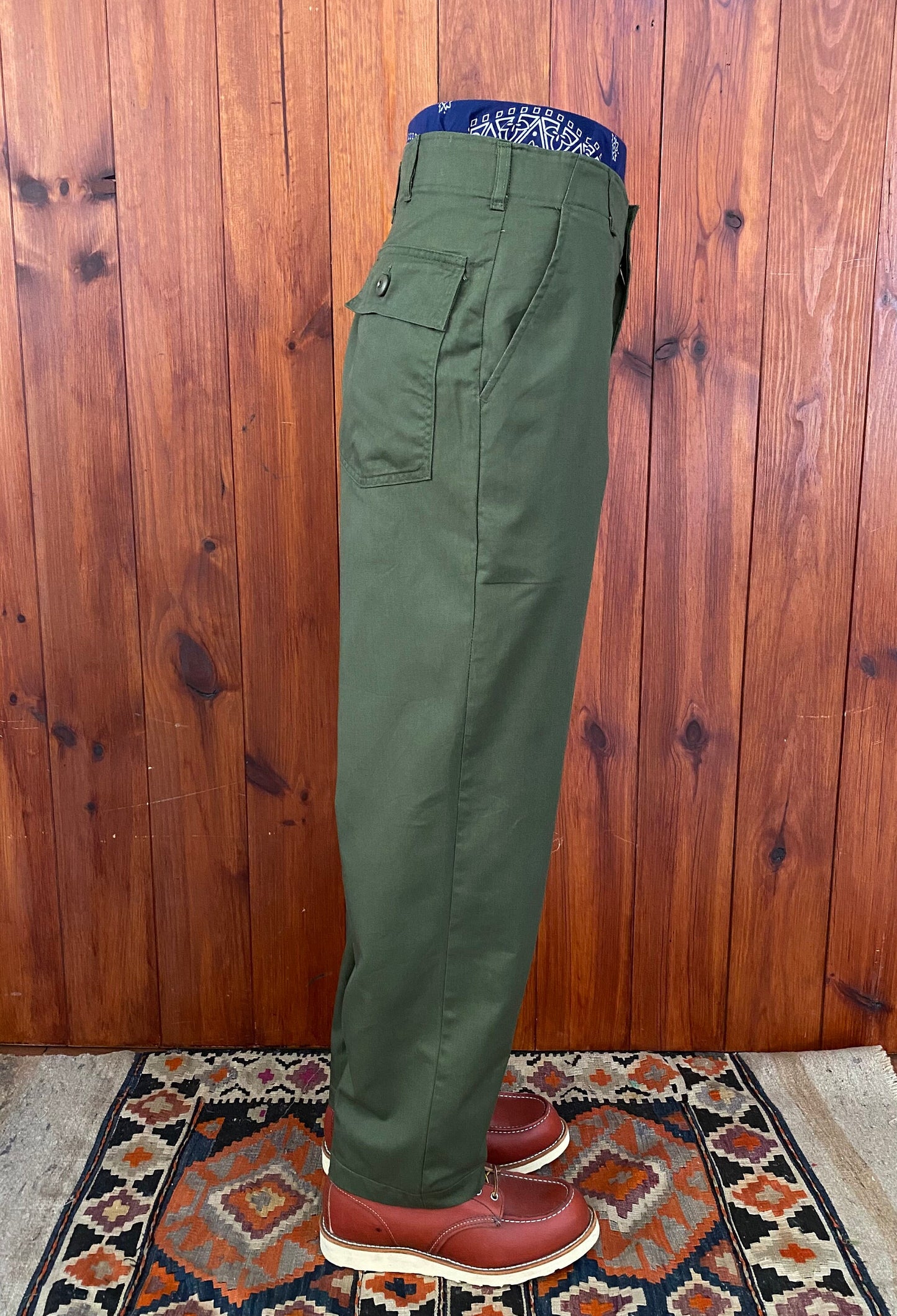 Authentic Vintage 1991 US Army OG-507 Fatigue Pants 31X30 | Classic Military Wear