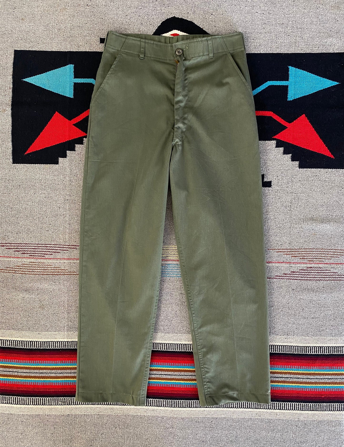 Authentic Vintage 1991 US Army OG-507 Fatigue Pants 31X30 | Classic Military Wear