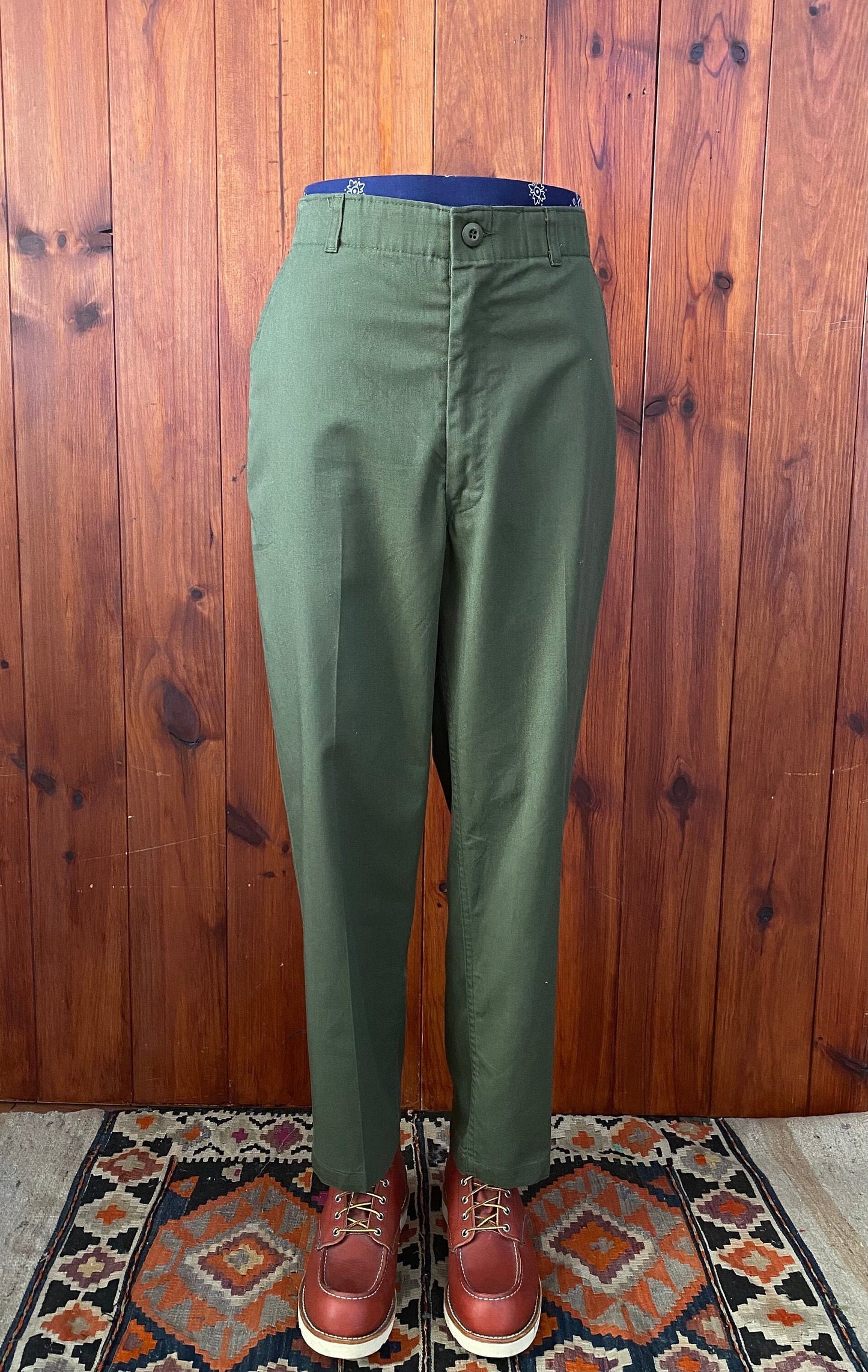 32X29 Authentic Vintage 1987 US Army OG-507 Fatigue  pants