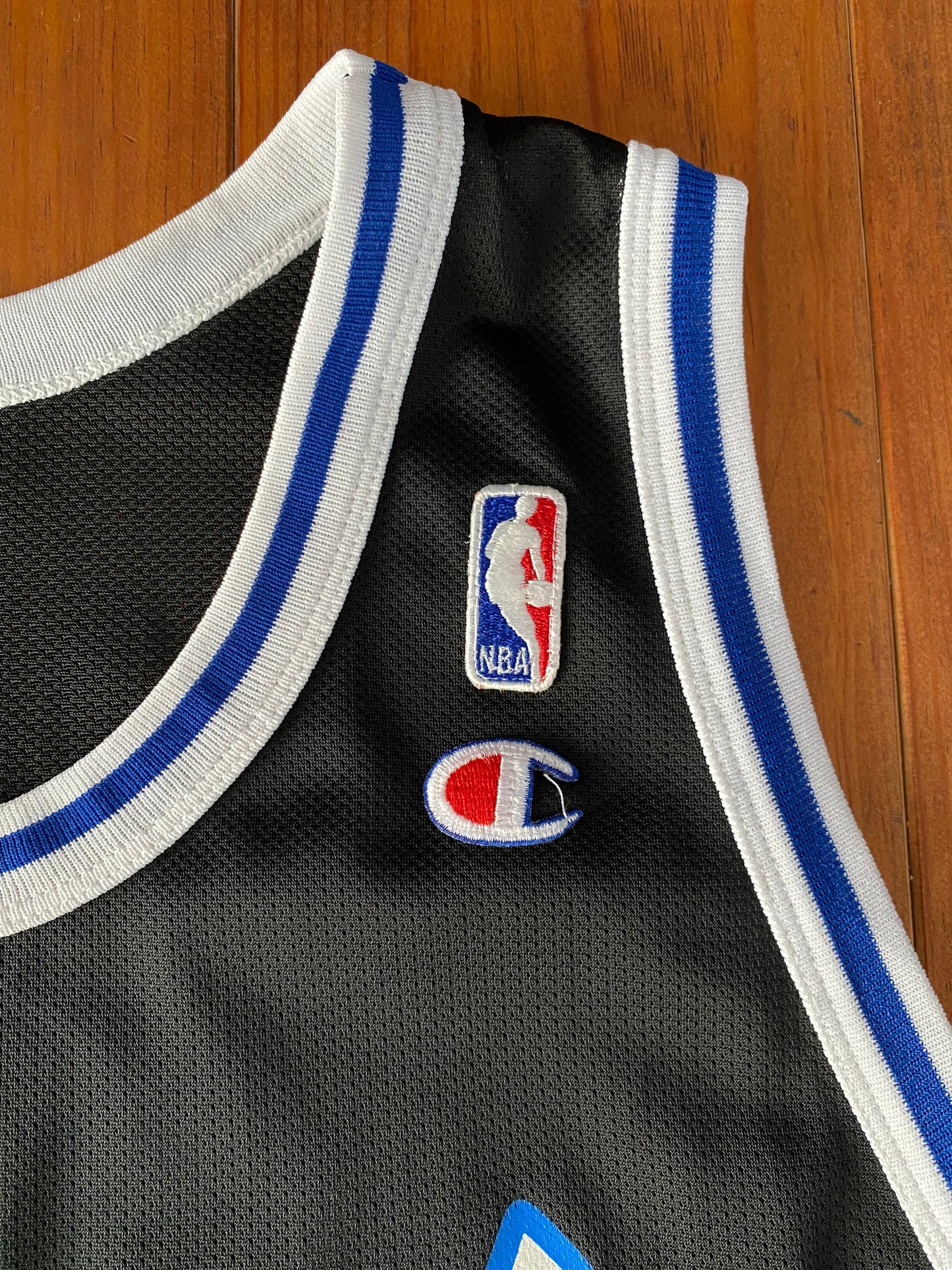 Size 48 VTG 90s Orlando Champion NBA jersey, Player Hardaway #01