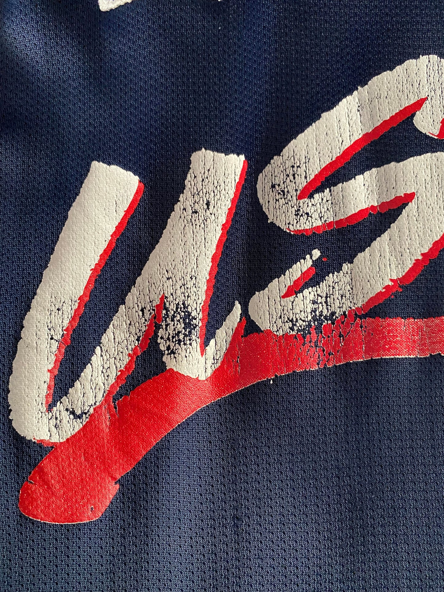 Vintage 90s USA Team Champion NBA jersey, Size 48, Hill #05