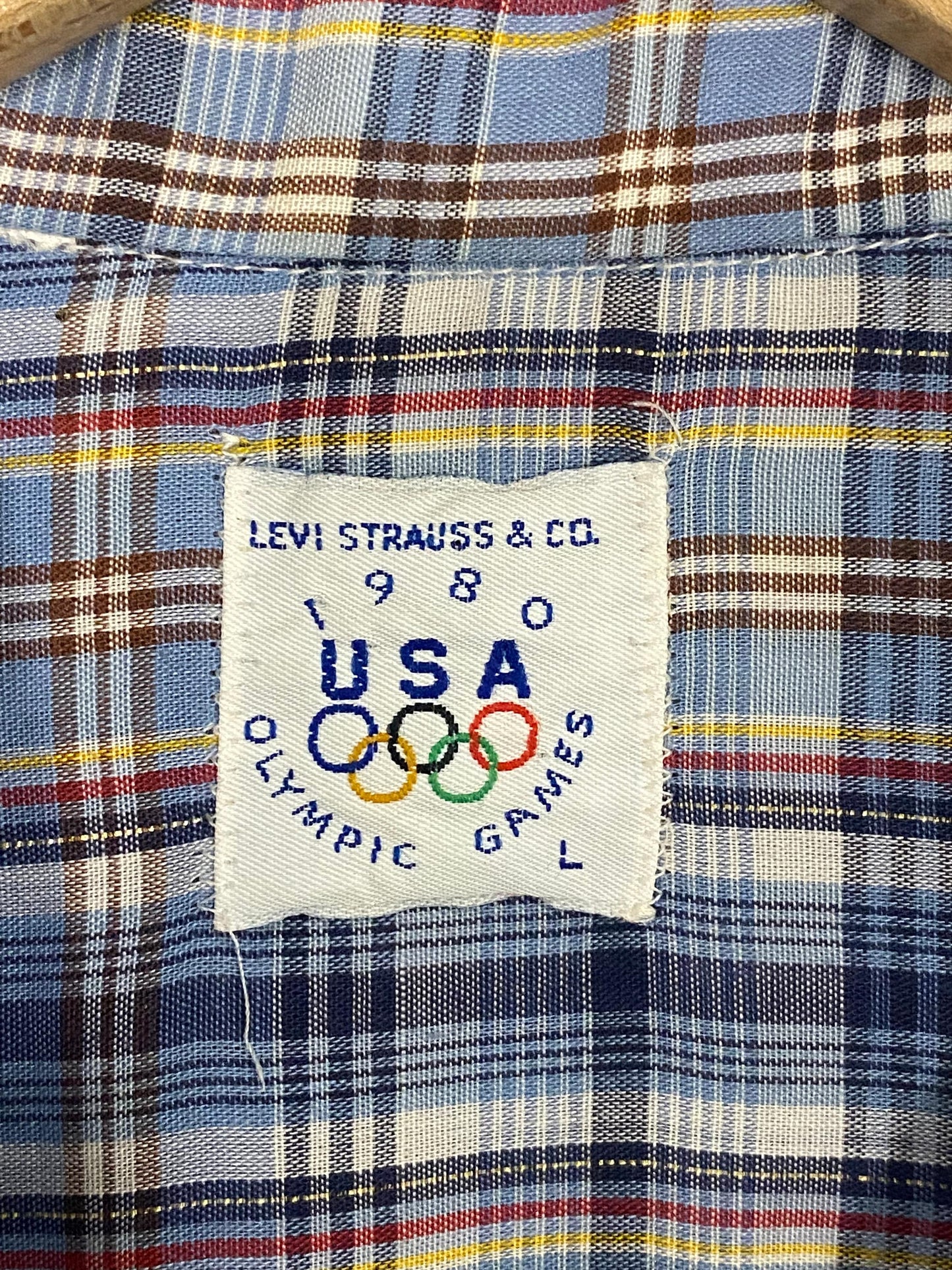 intage 80s Levi's Shirt - Size Large | Authentic Retro Style