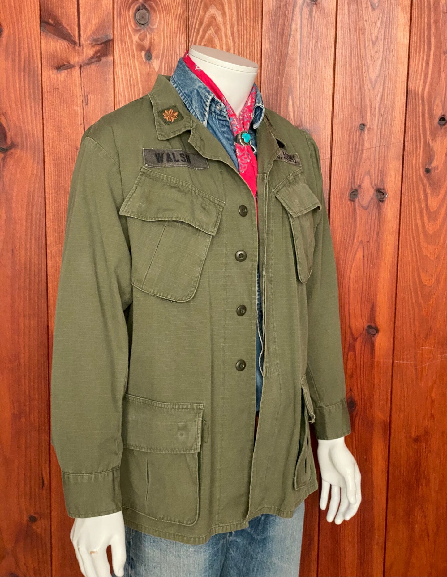 Med Reg. Authentic 1970 US Army Vintage Vietnam Jungle Jacket | Military Apparel