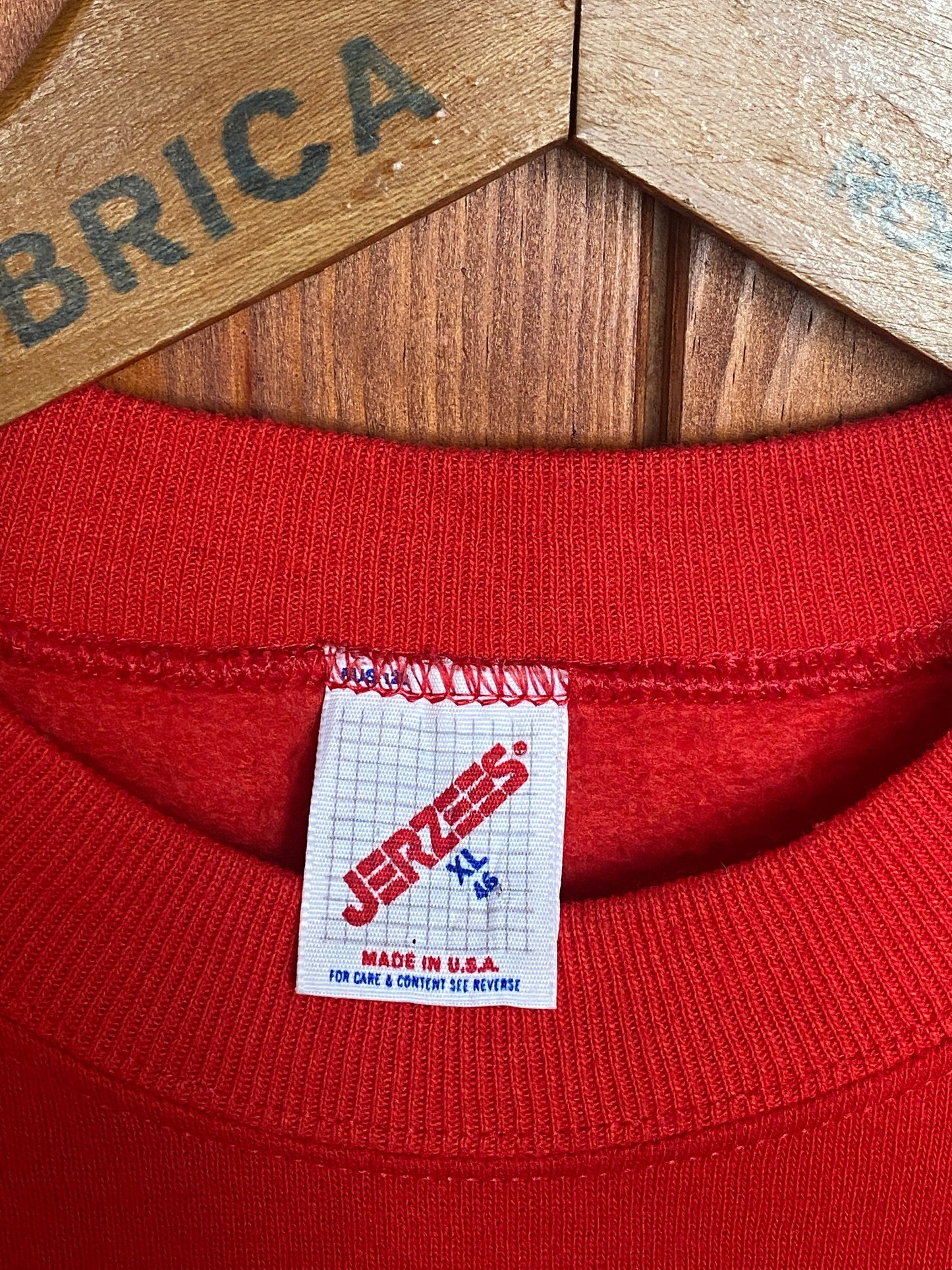 Size XL. New York 80s vintage sweatshirt made by Jerzees