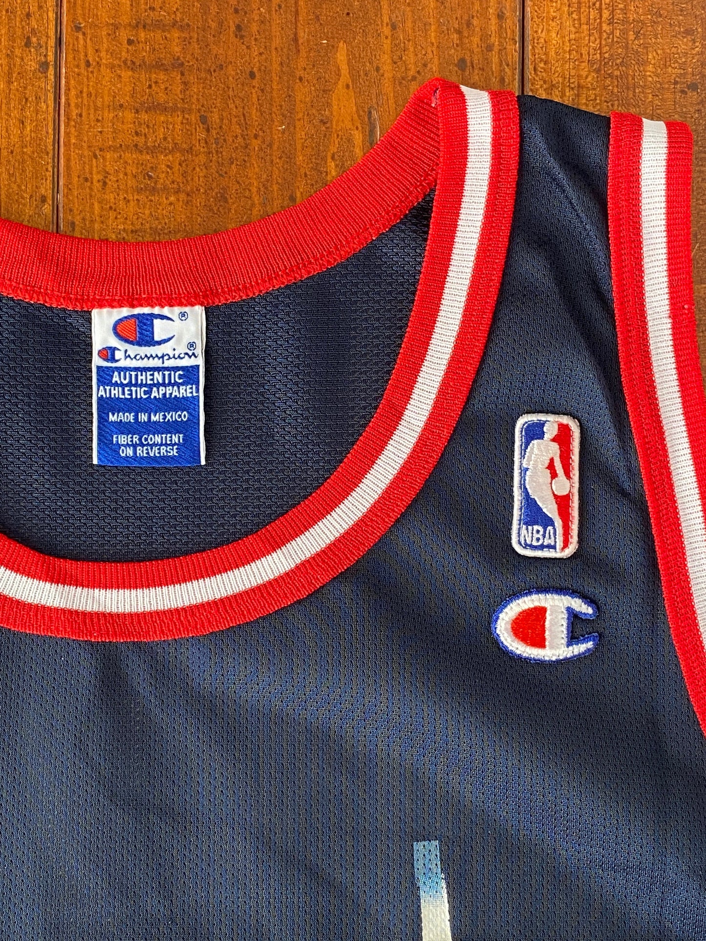 Vintage Champion NBA Houston Rockets Steve Francis #3 Jersey - Size 48 USA