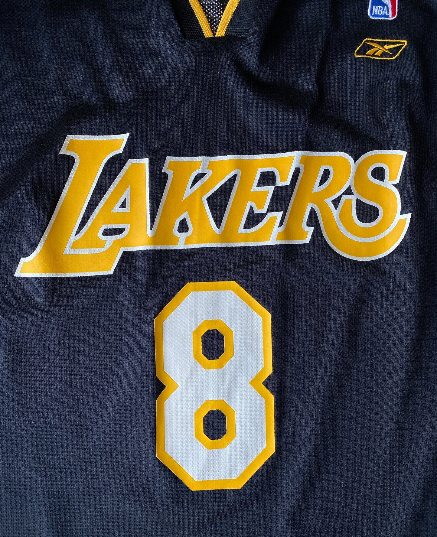 Size XXL. Kobe Bryant #8 Vintage Lakers Jersey by reebok