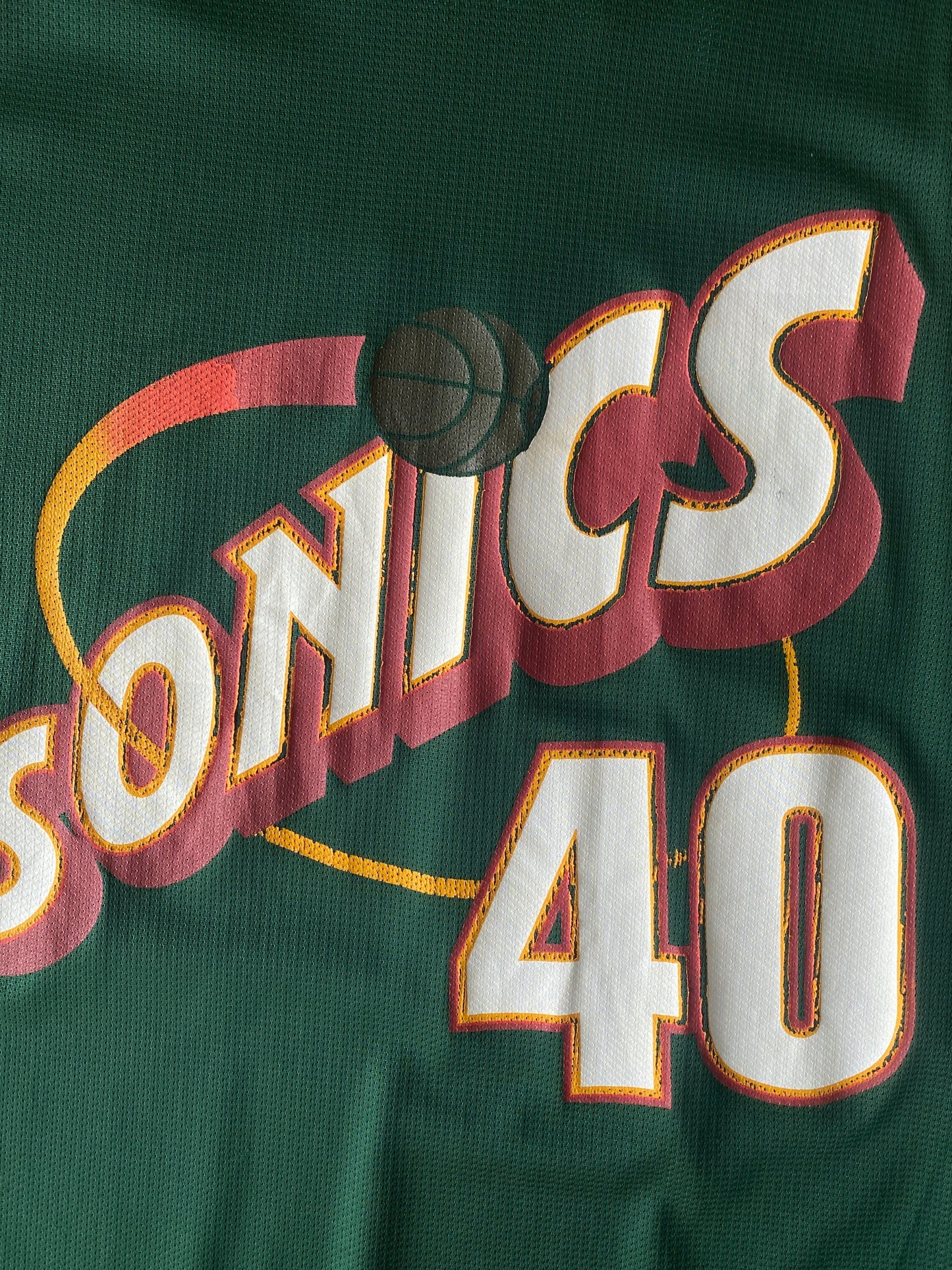 Vintage 90s NBA Champion Sonics Kemp #40 Jersey - Size 48 | Made in USA