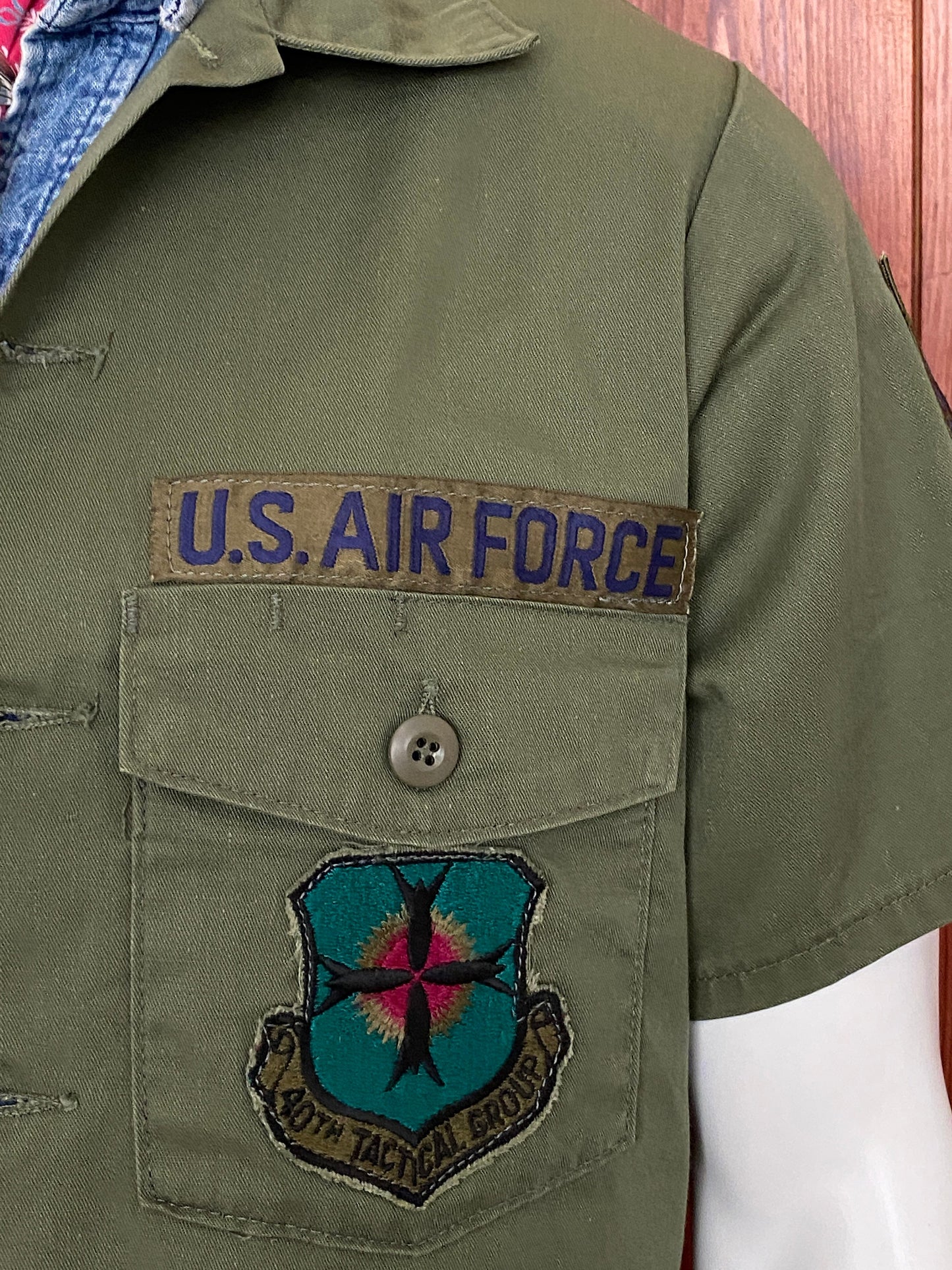Vintage 1981 OG 507 US Air Force Utility Shirt - Size M