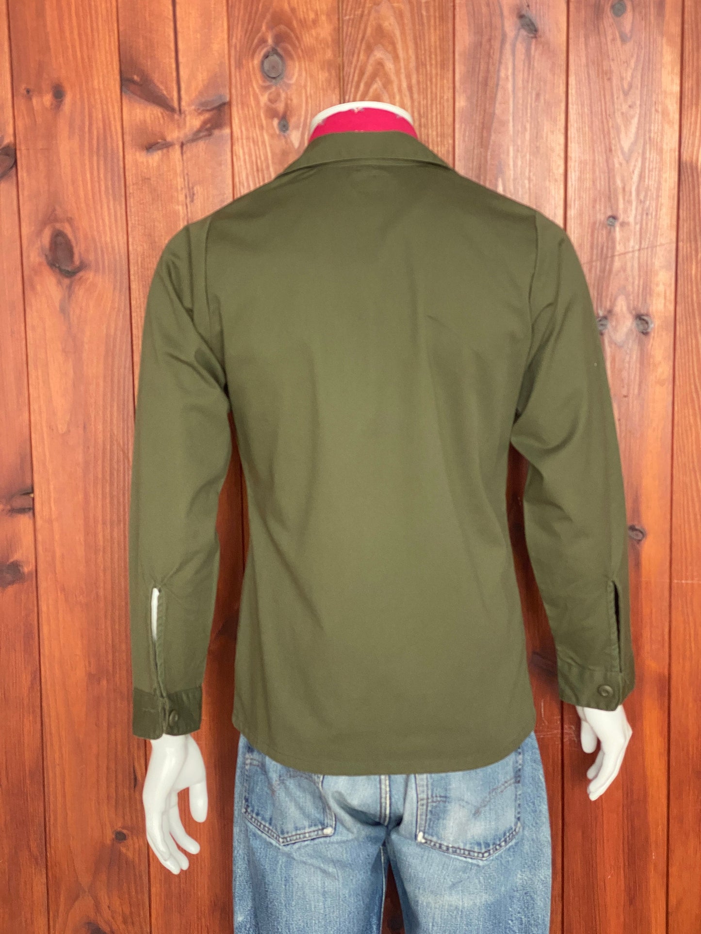 Small. Authentic vintage military 80s utility shirt OG 507 poly/cotton