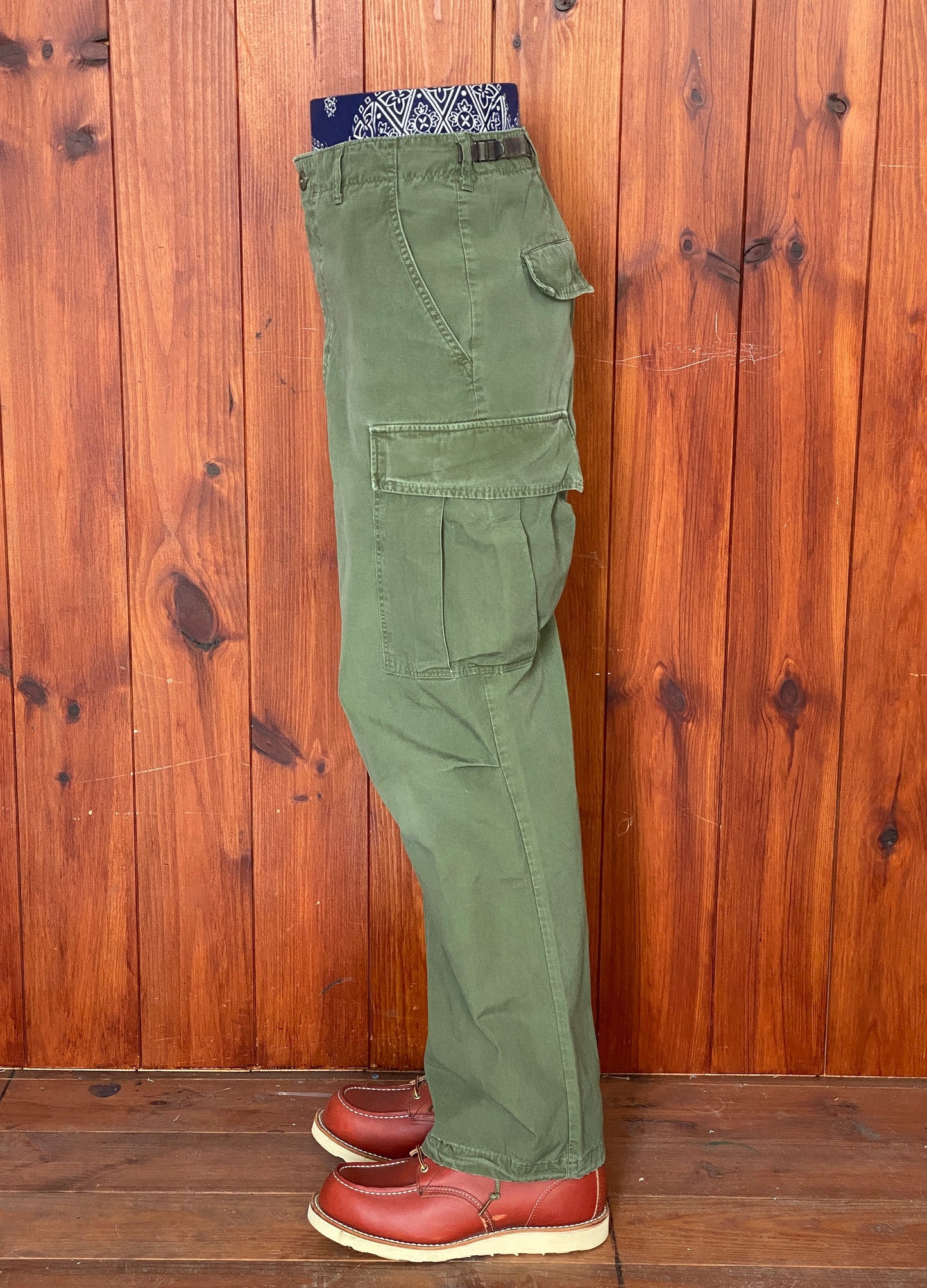 Medium Regular 1966 Authentic US Army Vietnam War Era OG-107 Jungle Pants | Vintage Military Apparel