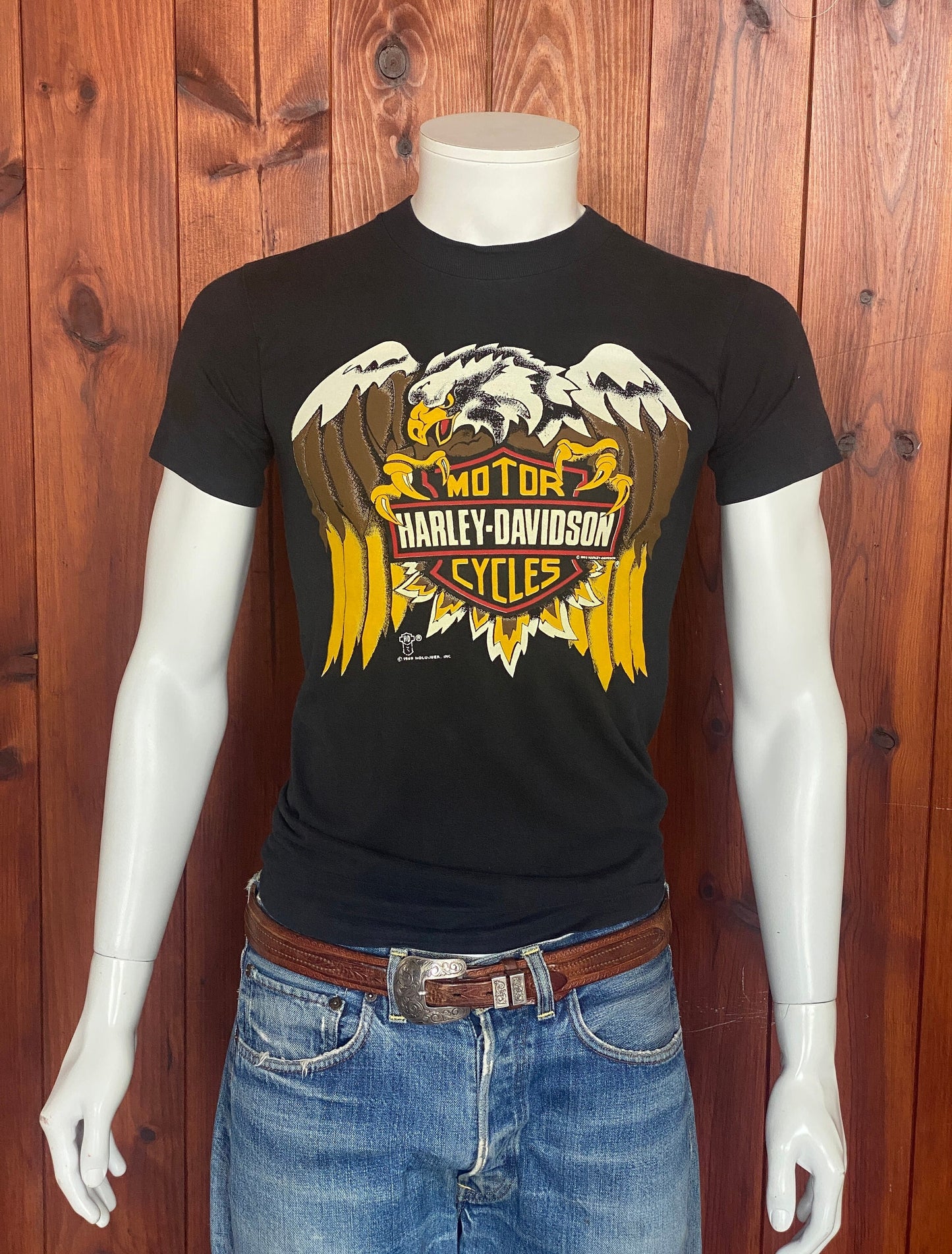 Small. Harley Davidson vintage 1989 t shirt Made In USA